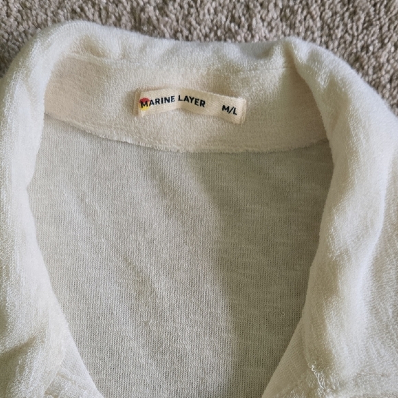 Marine Layer Terry Out Polo - Picture 2 of 7